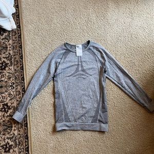 grey compression long sleeve